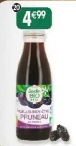 Maximo Jardin BIO Jus de Pruneau offre