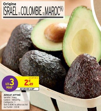 Intermarché Avocat affiné offre