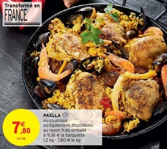 Intermarché Paella offre