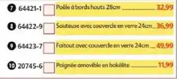 Maximo Poêle à bords hauts offre