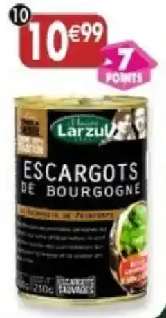 Maximo Larzul Escargots de Bourgogne offre