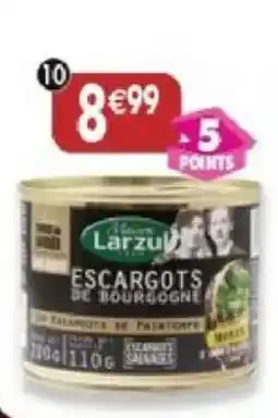 Maximo Larzul Escargots de Bourgogne offre