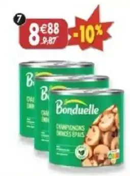 Maximo Bonduelle Champignons épaiss offre