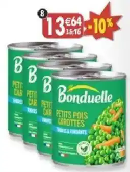 Maximo Bonduelle Petits pois carottes offre
