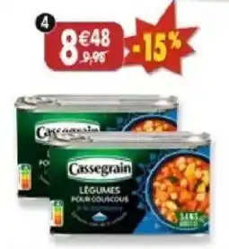 Maximo Cassegrain Légumes pour couscous offre
