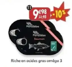 Maximo Parallèles Saumon offre