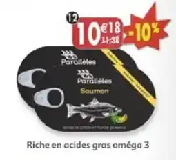 Maximo Parallèles Saumon offre