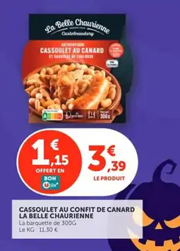 Utile La Belle Chaurienne Cassoulet au canard offre