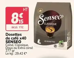 Promocash SENSEO Dosettes de café offre