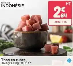 Promocash Thon en cubes offre
