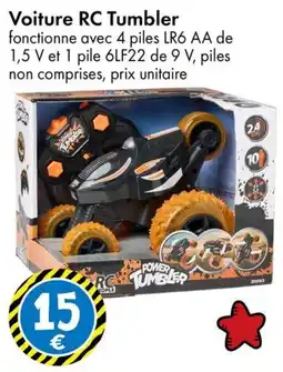 TEDi POWER TUMBLER Voiture RC Tumbler offre