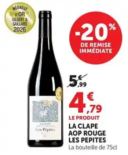 U Express LA CLAPE LES PEPITES offre