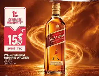 JOHNNIE WALKER Whisky blended Red label