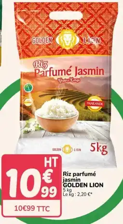 Promocash GOLDEN LION Riz parfumé jasmin offre