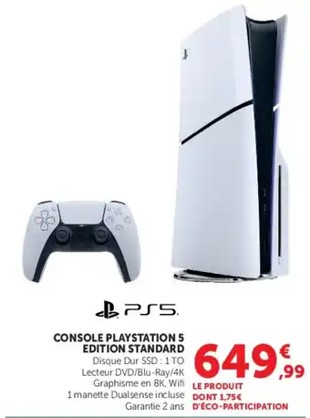 PS5 CONSOLE PLAYSTATION 5 EDITION STANDARD