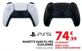 PS5 MANETTE SANS FIL DUALSENSE