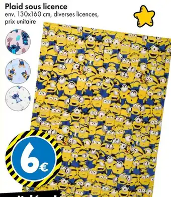 Plaid sous licence