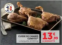 U Express Confit de France Cuisse de canard confite offre