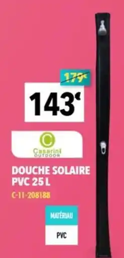 Cash Piscines Caserint DOUCHE SOLAIRE offre