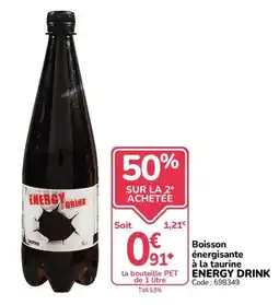Promocash ENERGY DRINK offre