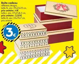 TEDi Boîte cadeau offre