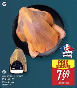 ALDI GOURMET FINEST CUISINE PINTADE offre