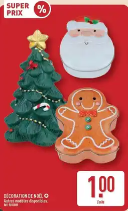 ALDI DÉCORATION DE NOËL offre