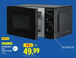Lidl SILVERCREST Four à micro-ondes offre