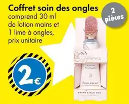 TEDi FANATICA Coffret soin des ongles offre