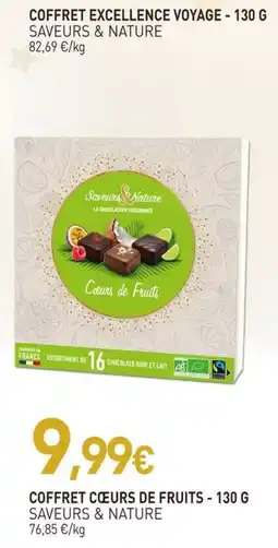 naturéO Saveurs & Nature Cœurs de Fruits offre