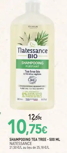 naturéO NATESSANCE SHAMPOOING TEA TREE offre