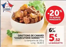 U Express CANARD GRATTONS DE CANARD offre