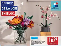 ALDI TOYLINO SET DE CONSTRUCTION FLEURS offre
