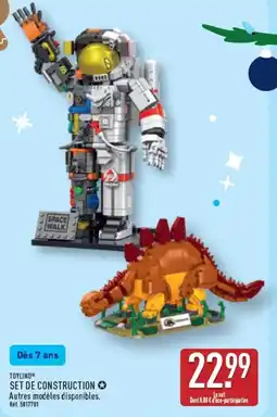 ALDI TOYLINO SET DE CONSTRUCTION offre