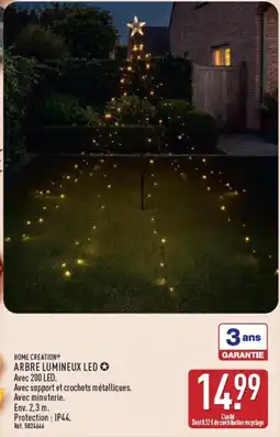 ALDI HOME CREATION® ARBRE LUMINEUX LED offre
