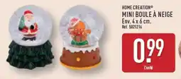 ALDI HOME CREATION MINI BOULE À NEIGE offre