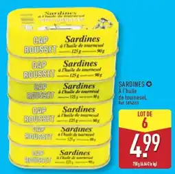 ALDI CAP ROUSSET Sardines offre