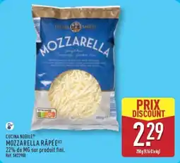 ALDI CUCINA NOBILE MOZZARELLA RÂPÉE offre