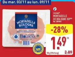 ALDI CUCINA Mortadelle de Bologne IGP offre