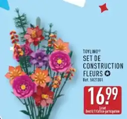 ALDI TOYLINO SET DE CONSTRUCTION FLEURS offre
