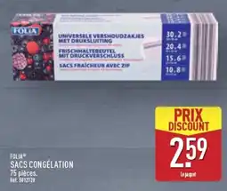 ALDI FOLIA SACS CONGÉLATION offre
