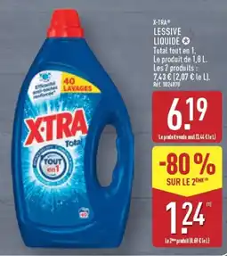 ALDI X-TRA Lessive liquide offre