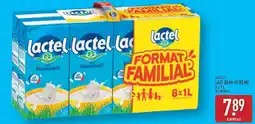 ALDI lactel LAIT DEMI-ÉCRÉMÉ offre