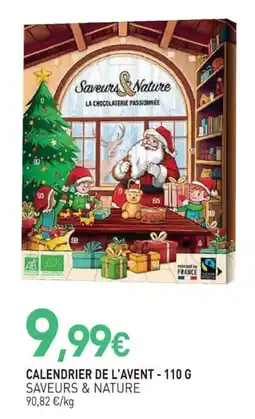 naturéO SAVEURS & NATURE Calendrier de l'Avent offre
