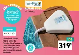 Cash Piscines SAFE'O ALARME SAFE'O offre