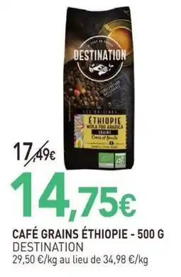 naturéO DESTINATION Café Grains Éthiopie offre