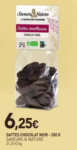 naturéO Saveurs & Nature Dattes moelleuses offre