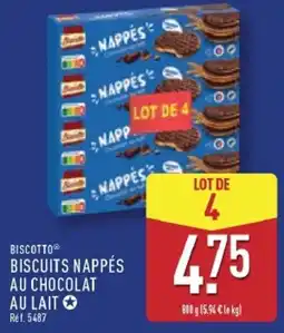 ALDI Biscotto Biscuits nappés offre