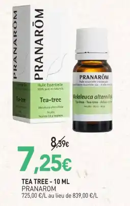 naturéO PRANAROM Tea-tree offre