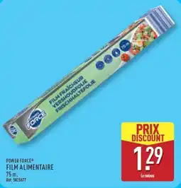 ALDI POWER FORCE FILM ALIMENTAIRE offre